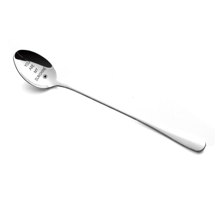 Simple Stainless Steel Spoon