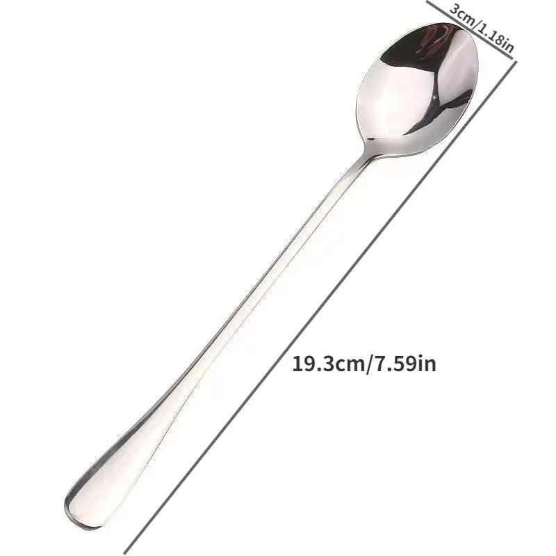 Simple Stainless Steel Spoon