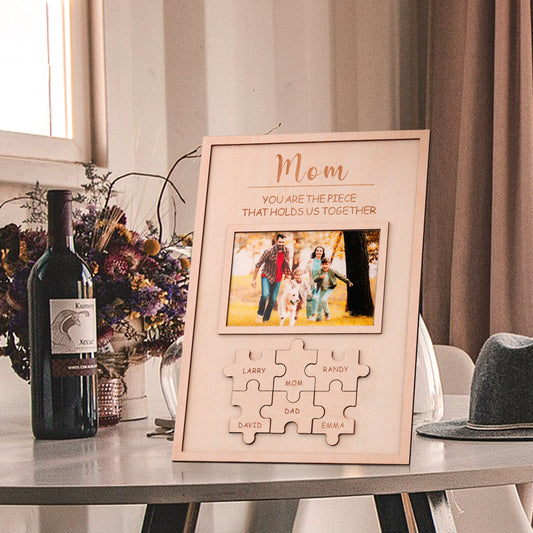 Wooden Puzzle Frame Personalized Gift