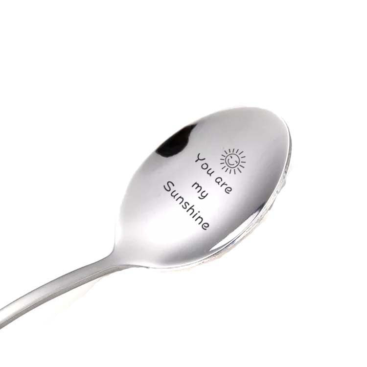 Simple Stainless Steel Spoon